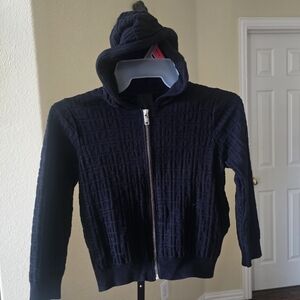 Givenchy Kids Unisex Logo Hoodie Black Size 6